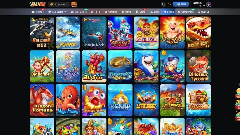 Hướng Dẫn Chơi Bắn Cá Đổi Thưởng Tại MAN88