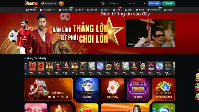 Hướng Dẫn Đăng Nhập MAN88 Đúng Cách Mới Nhất